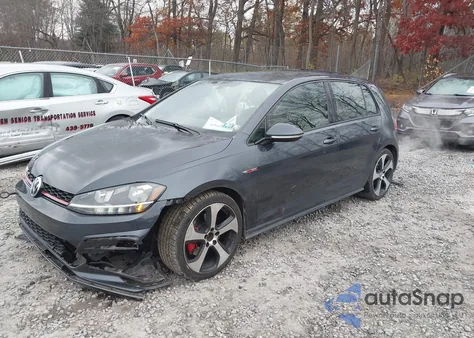 2018 Volkswagen Golf Gti 2.0T Autobahn/2.0T S/2.0T Se from USA, damaged, VIN 3VW547AU6JM254490